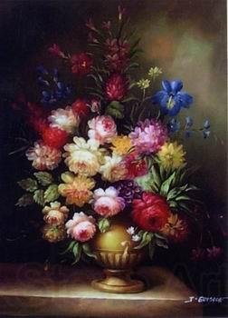 unknow artist Floral, beautiful classical still life of flowers.127 Germany oil painting art